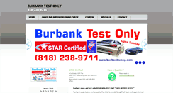 Desktop Screenshot of burbanksmog.com